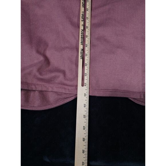 LOFT Plus 20/22 Sweatshirt Women's Pink Knot Embellishments - Picture 5 of 6